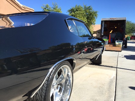 Clean and Neat Classic Car - Rear View